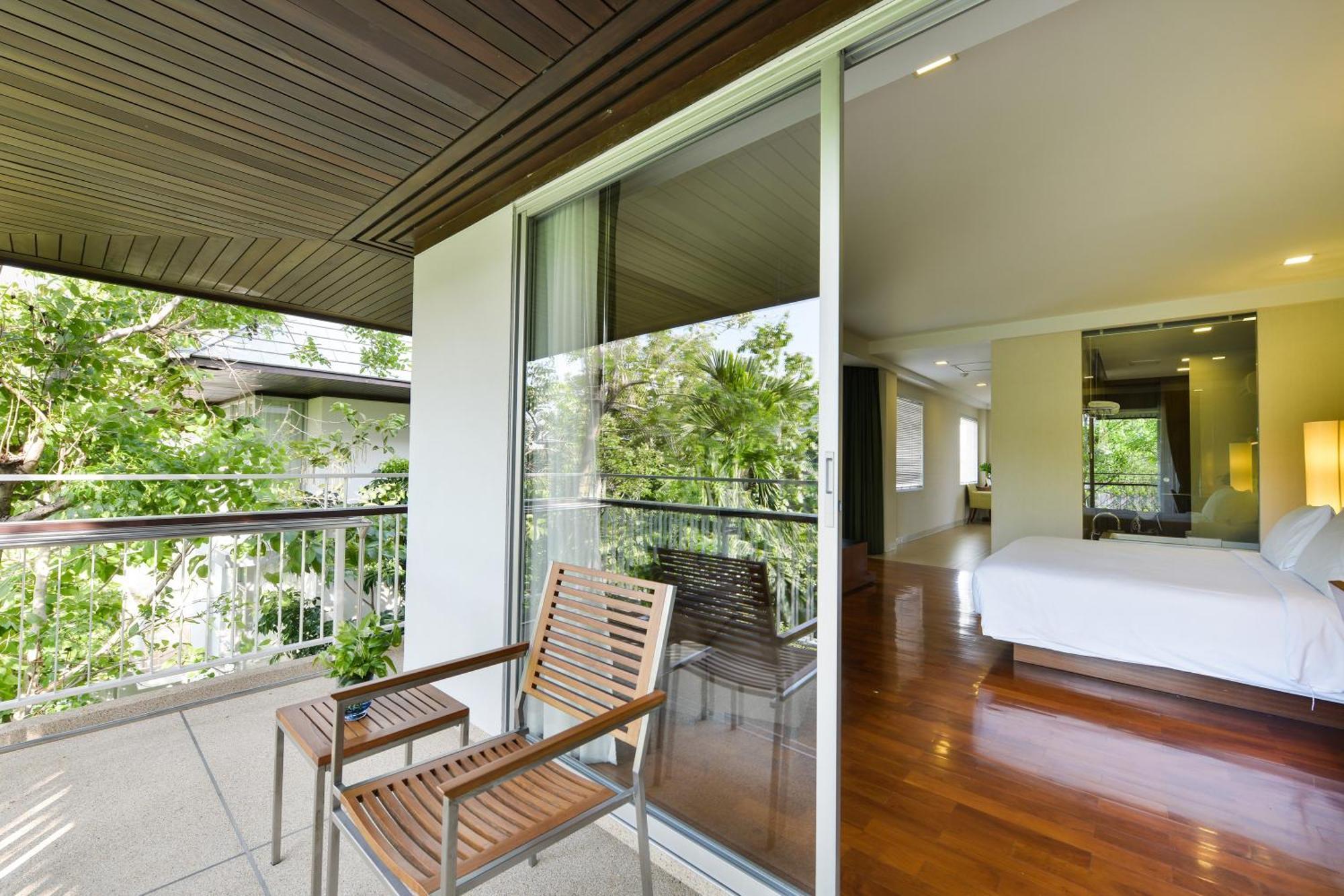 The Park Nine Hotel Srinakarin Banguecoque Quarto foto